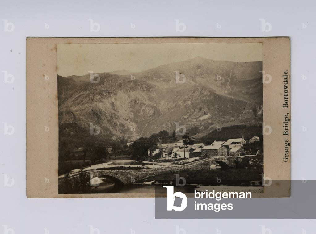 Grange Bridge, Borrowdale (foto in b/n)