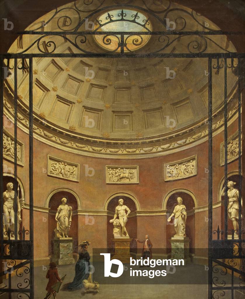 Image de Peinture représentant Intérieur du Panthéon par Samuel Woodforde