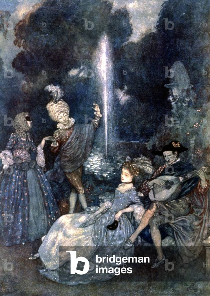 "Moonlight" 1910 di Edmund Dulac
