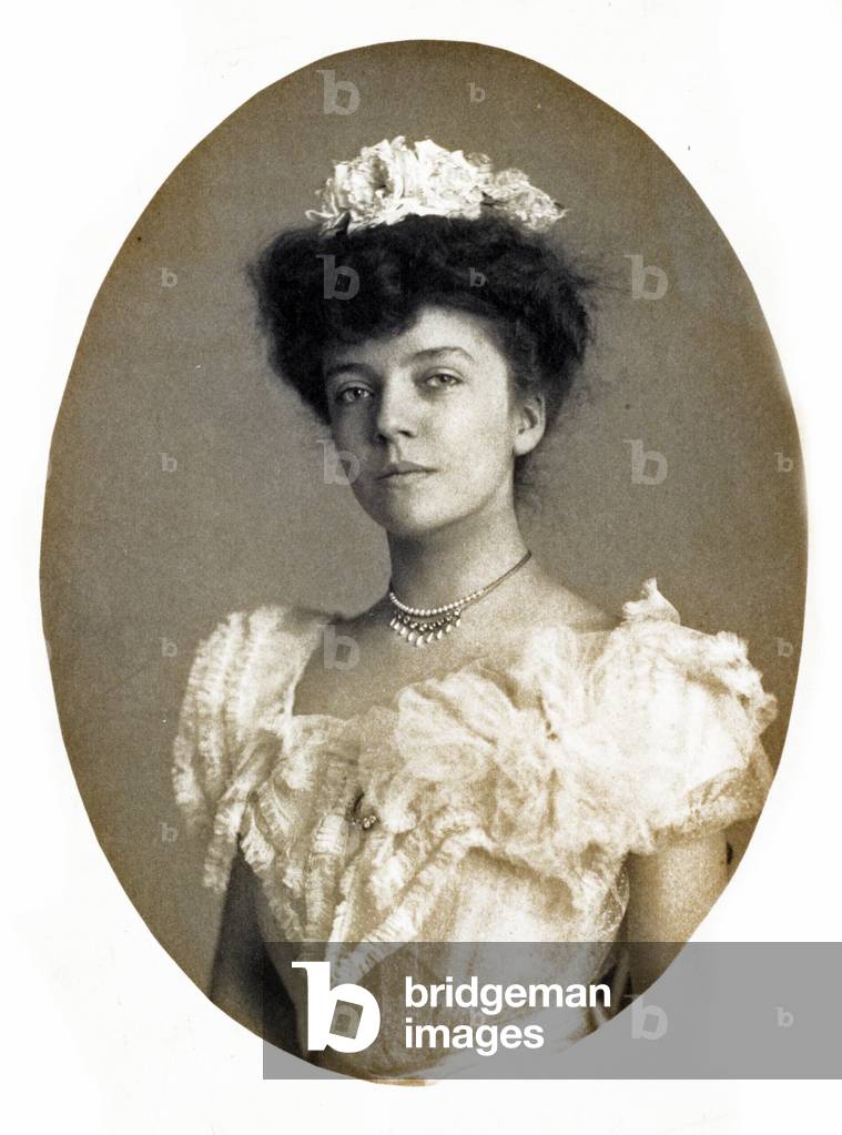 Bild von Fotografie "Fräulein Roosevelt", b/w