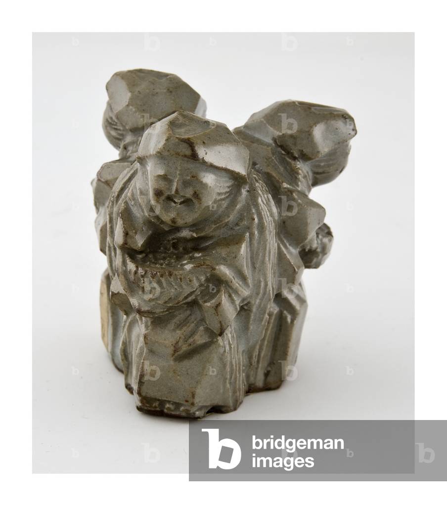 Kessel-Deckelständer, 1730 (Keramik)