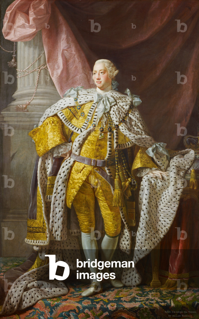 Giorgio III (1738-1820) c.1761-2 (olio su tela)