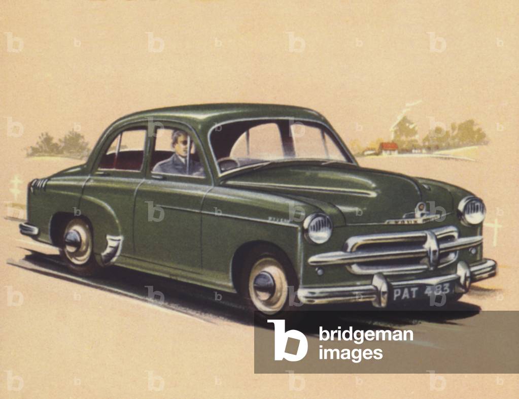 Grande-Bretagne, Vauxhall Wyvern (couleur litho)