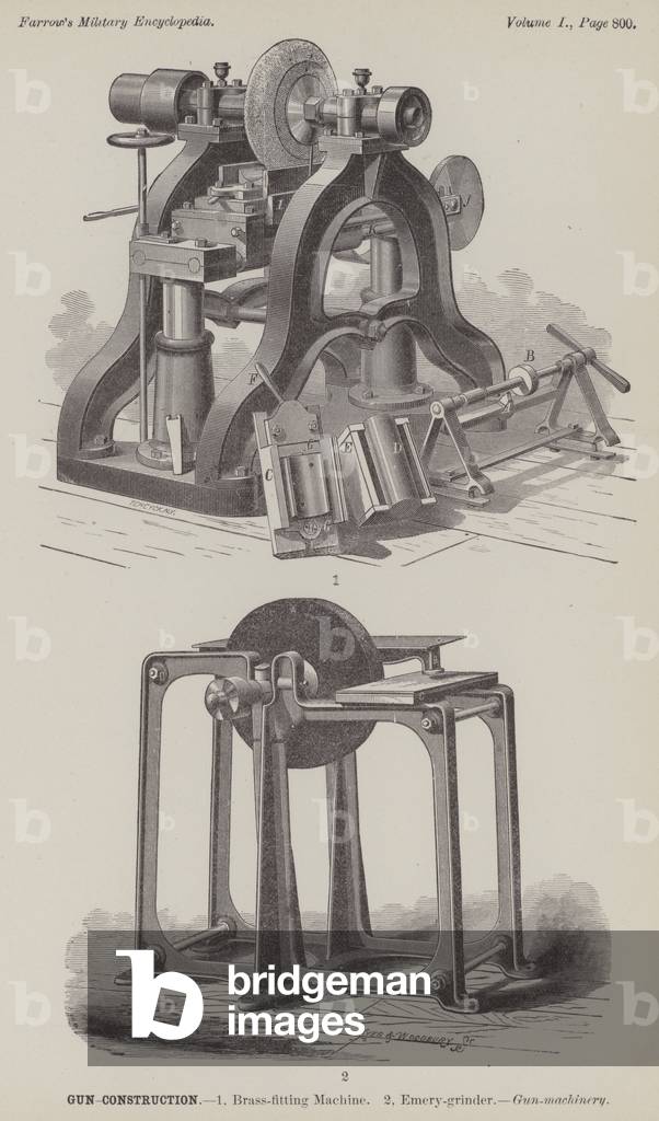 "Gun-Konstruktion (Gravur)" 1801 von American School