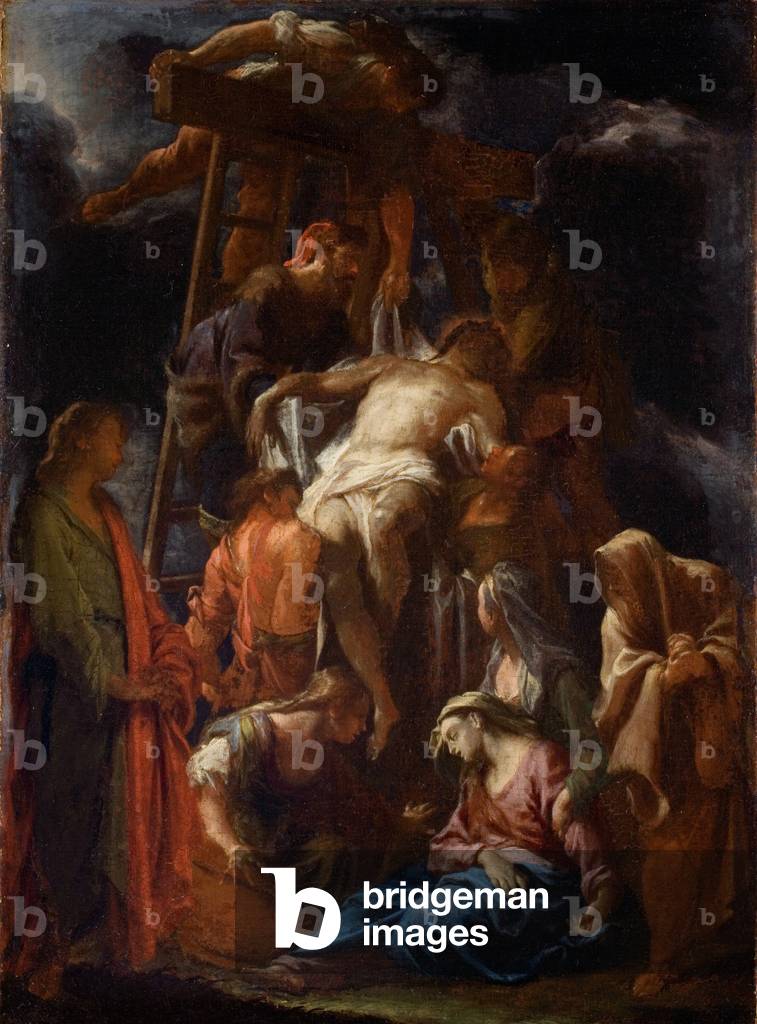 Deposizione (discesa dalla croce), c. 1698 (olio su tela)