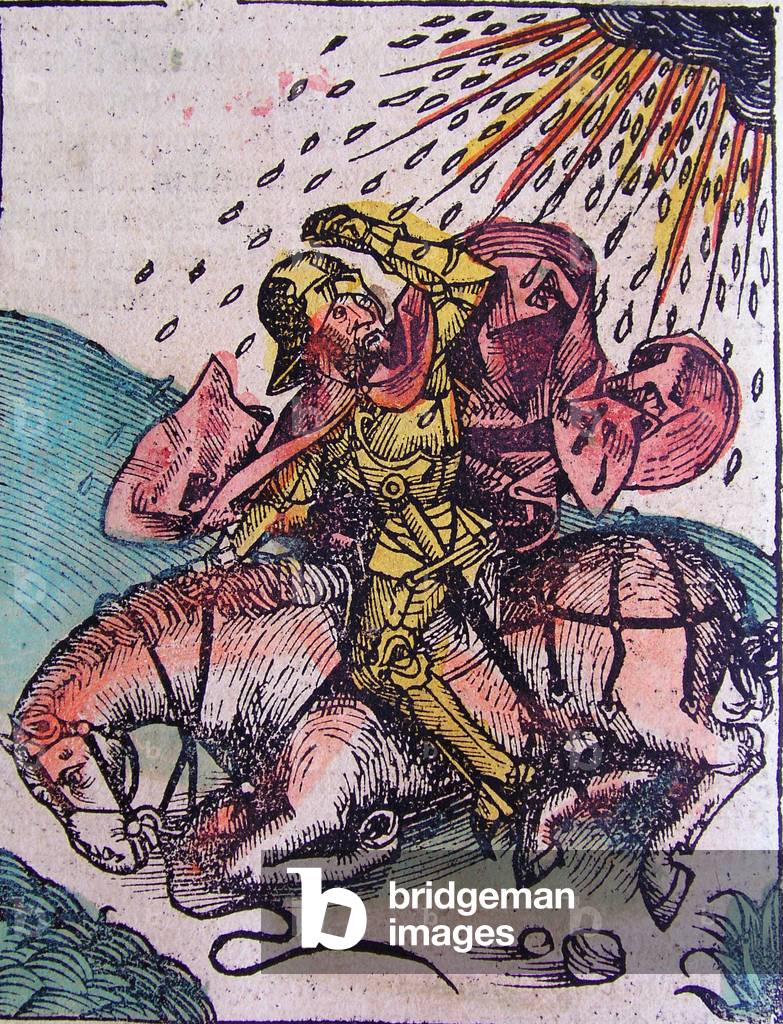 Deutschland: Die Nürnberger Chronik, Die Bekehrung des Heiligen Paulus.