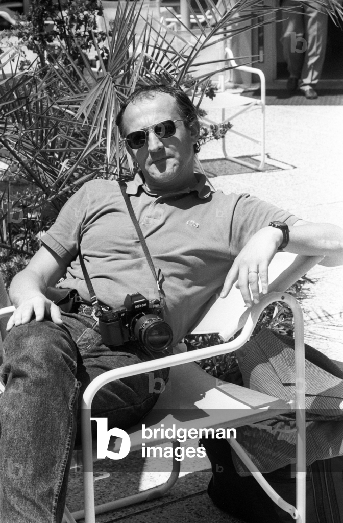 Immagine di Fotografia "Il famoso fotografo Dieter Bauer a Belgrado..." 1991