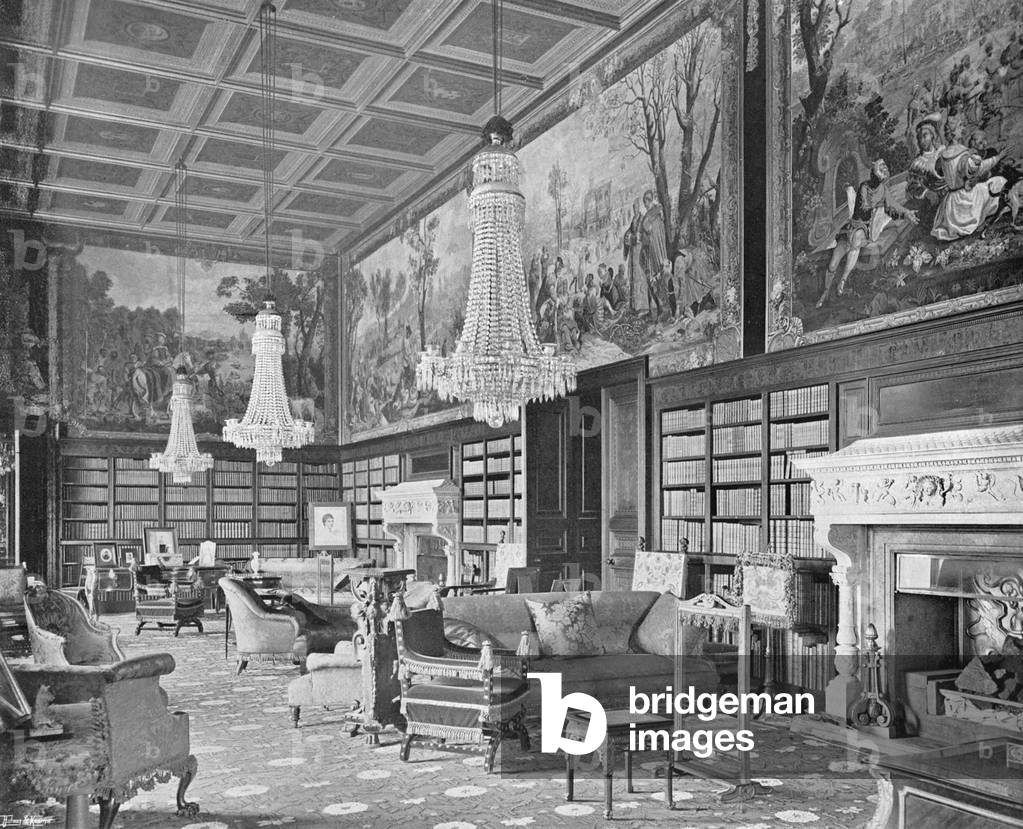 The Library (b/w photo)