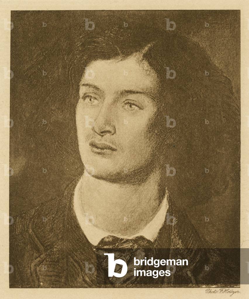 Ritratto di D.g.l Rossetti (incisione)