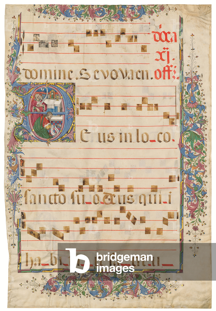 Bild von Manuskript "Der Pharisäer und der Zöllner" 1451 von Spanish School