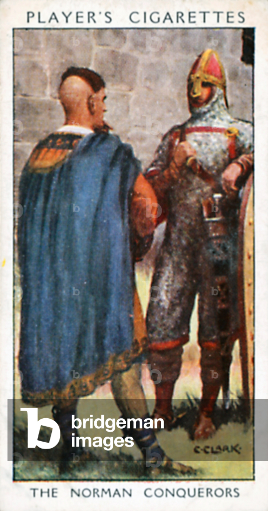 Image of Print depicting The Norman Conquerors (colour litho) 1901 by Christopher Clark