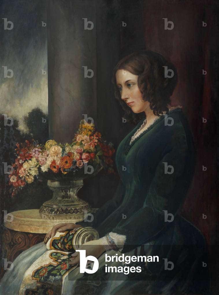 Immagine di Dipinto "Ritratto di Catherine Dickens" 1847 di Alfred) Maclise