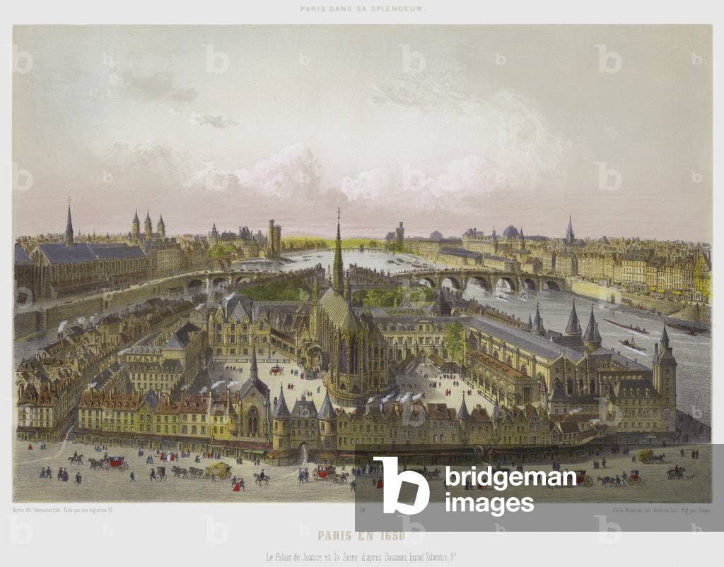 Paris En 1650 by French Artist