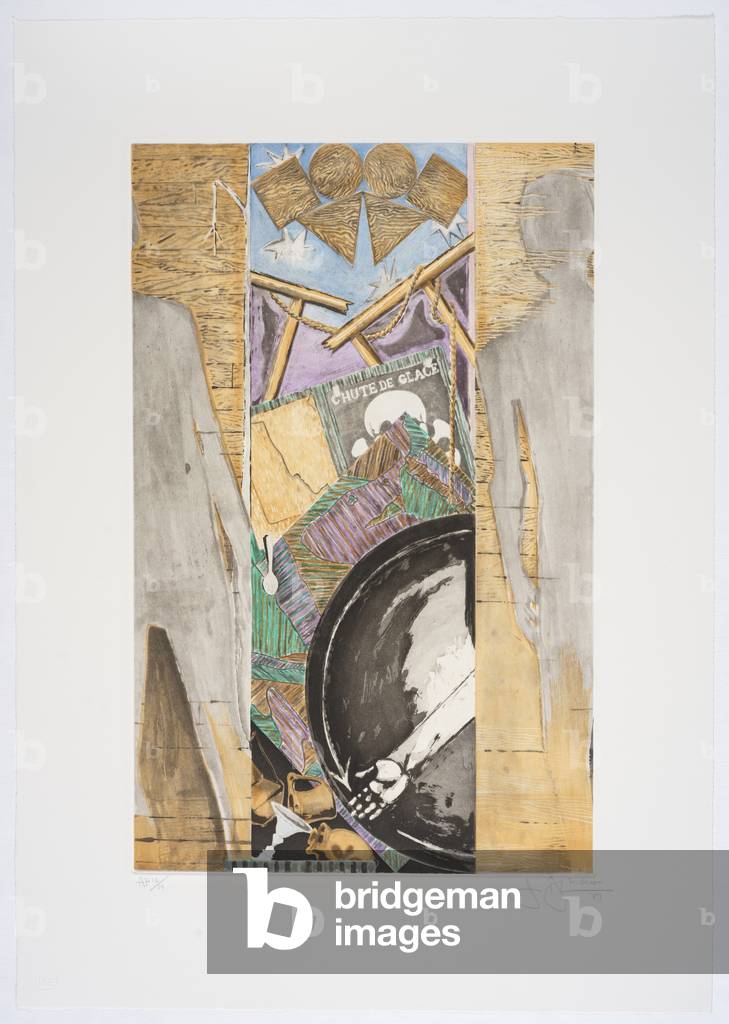 Immagine di Incisione "The Seasons (Autunno)" 1987 di Jasper Johns