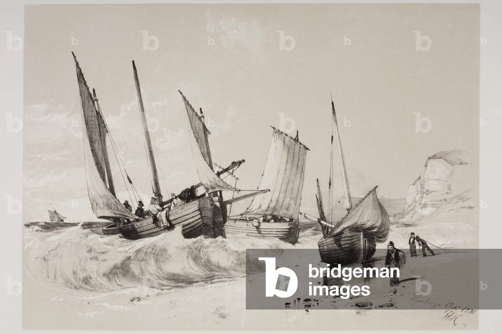 "Hastings" 1831 von James Duffield Harding