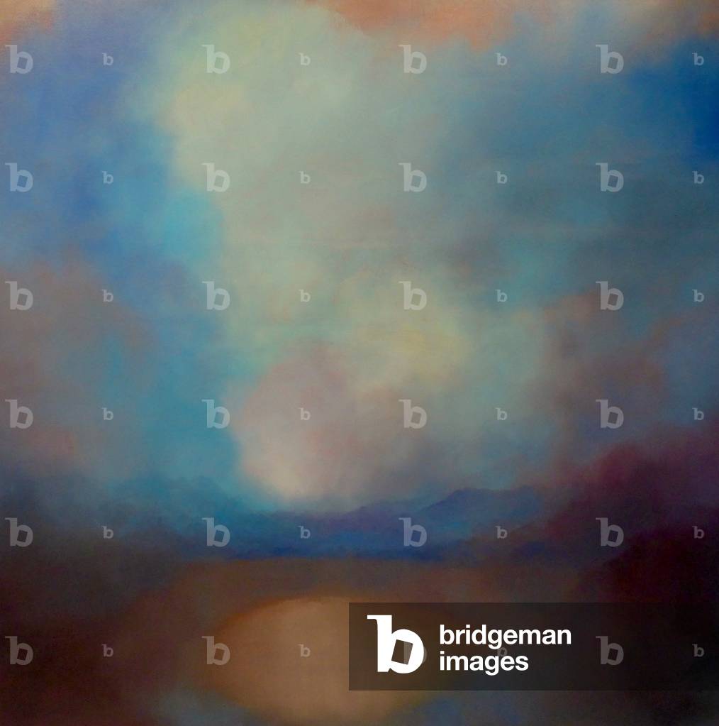 Bild von Gemälde "Dreaming Blue" 2020 von Lee Campbell