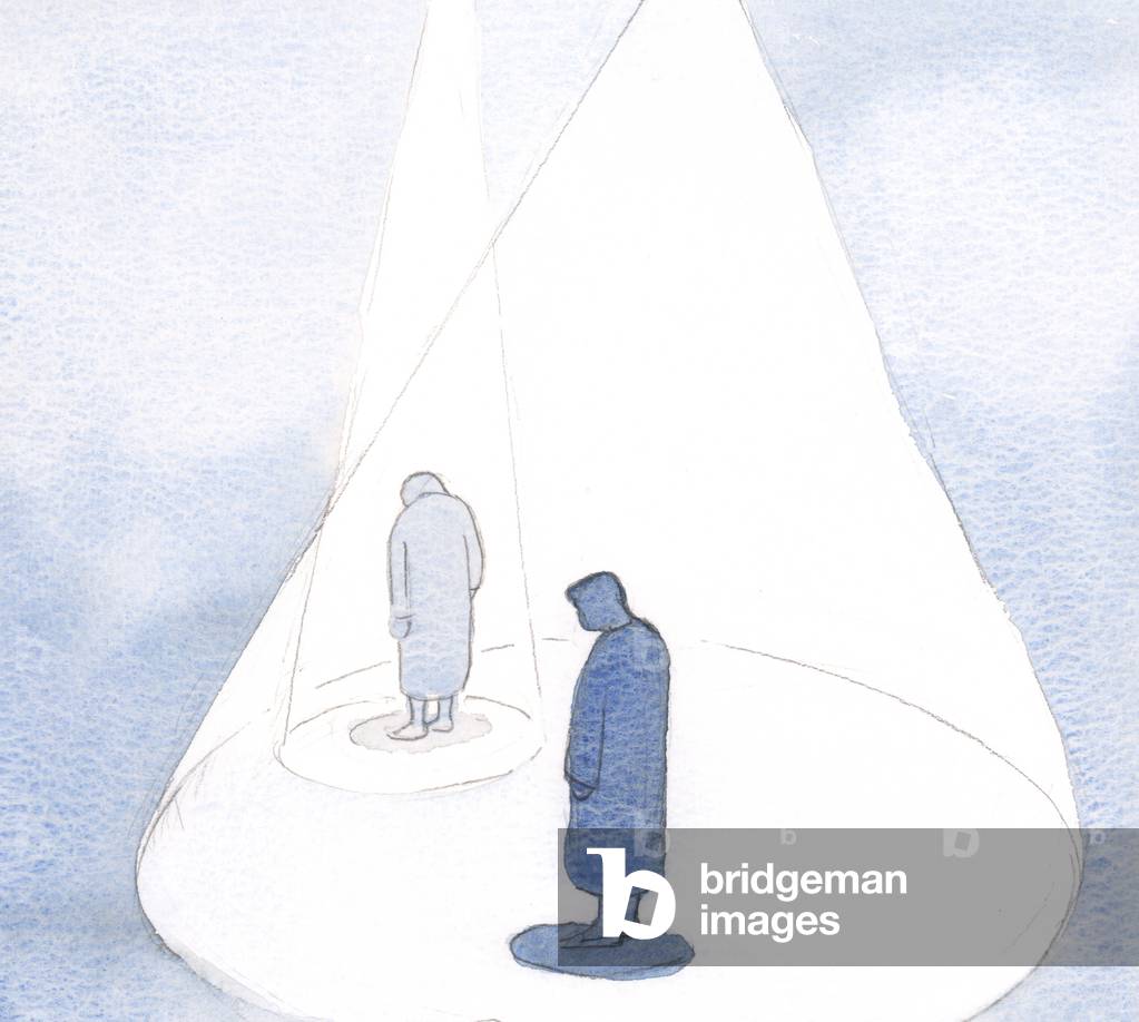 Repent Drawing Image of By our smallest act of repentance and humility, God causes by ...