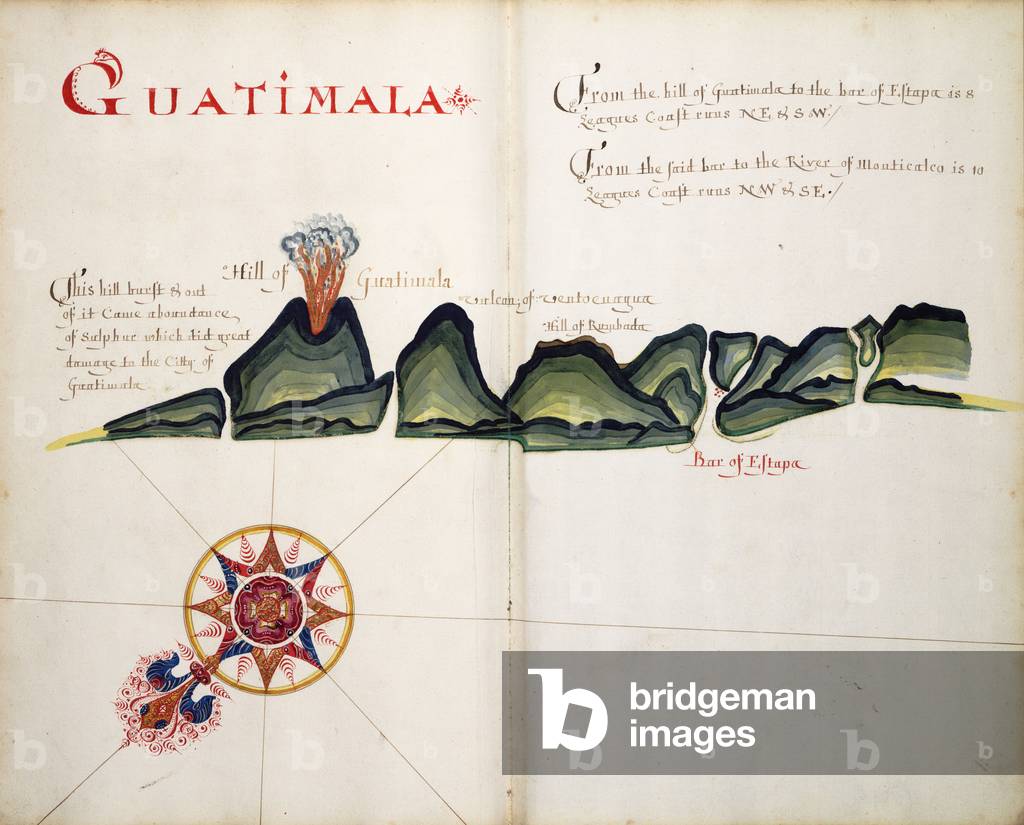 Image of Map & plan depicting Guatimala 1685 by William Hack