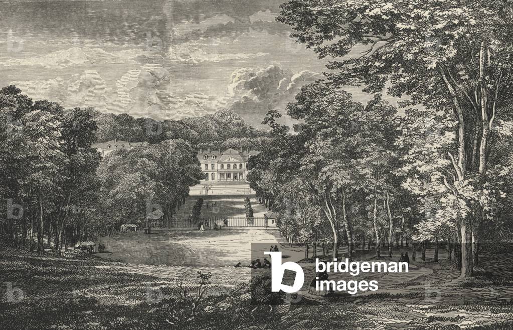 "Saint-Cloud (Gravur)" von European School