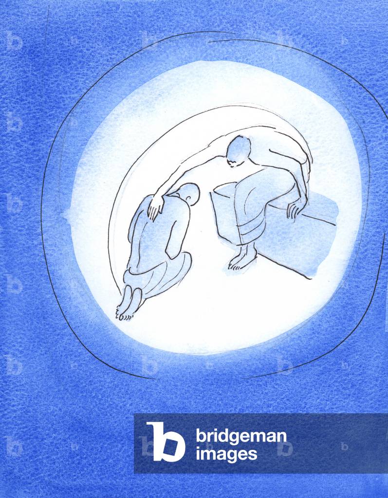 Immagine di Disegno "Dio Padre" 2003 di Elizabeth Wang