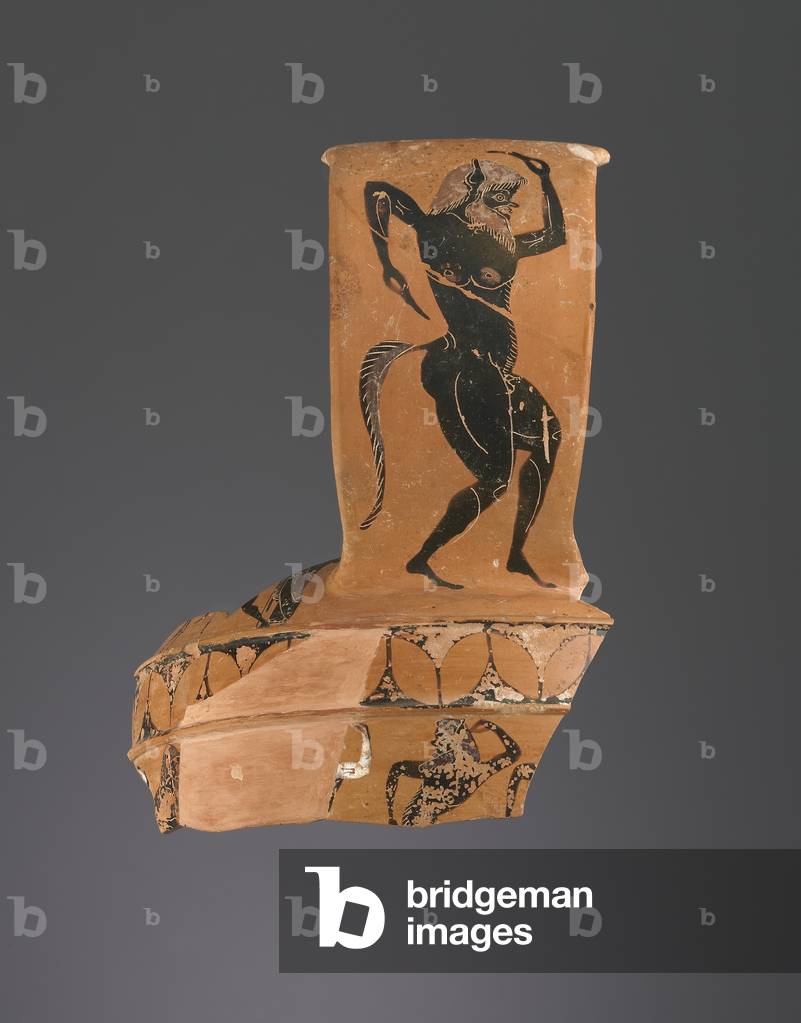 "Athenian Attic black-figure Nikosthenic amphora fragment" -550 von Greek school