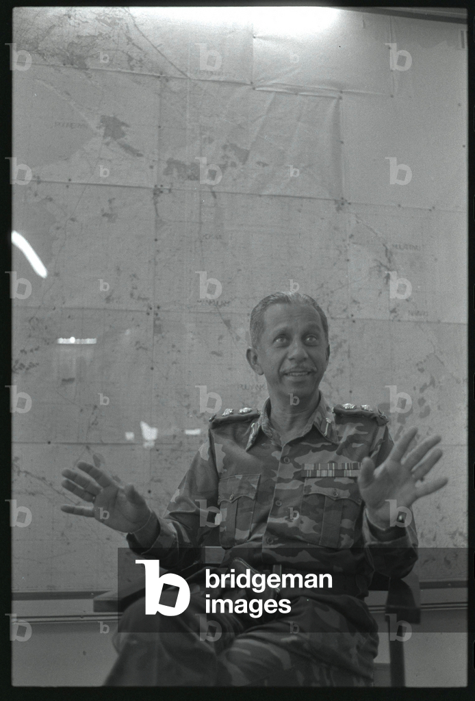 Image of Gen. Cyril Ranatunga, Commander of the Joint Forces of Sri by ...