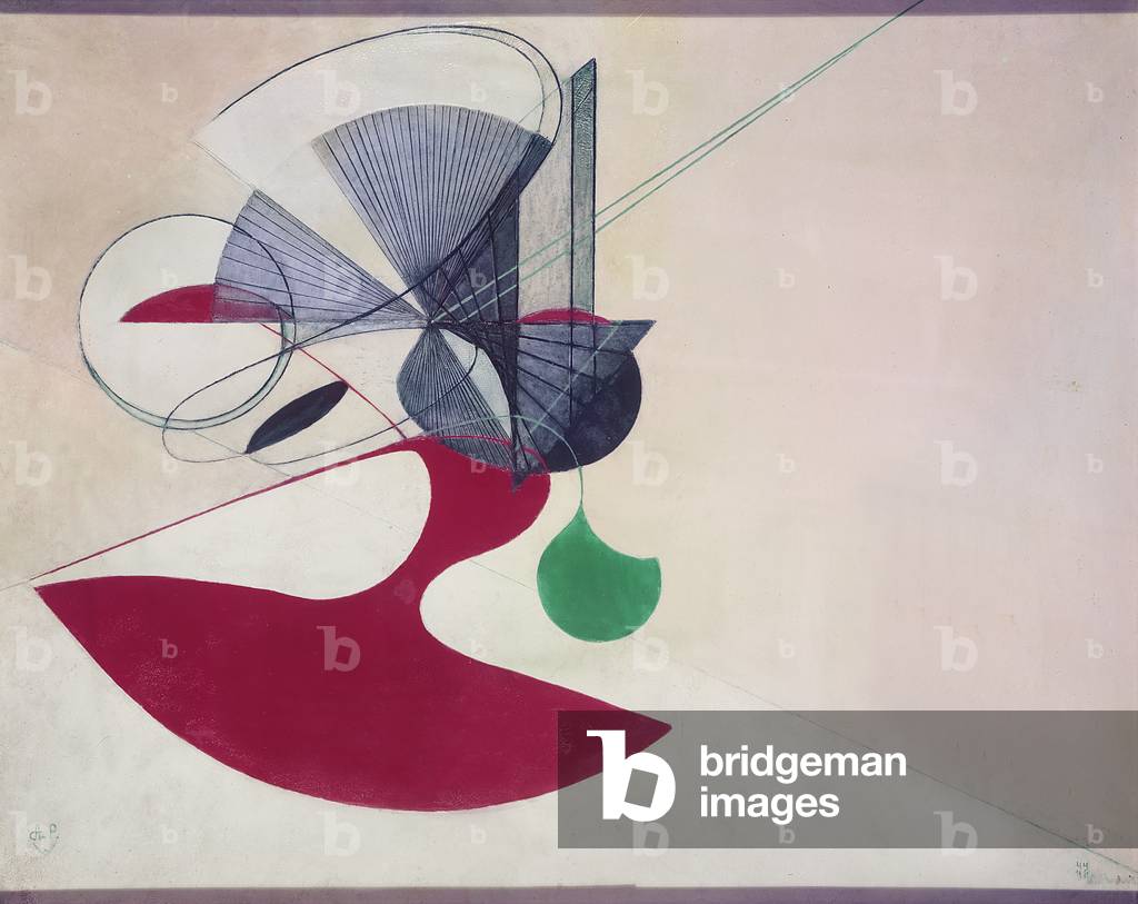 Table Space, 1944-48 (olio su tela)