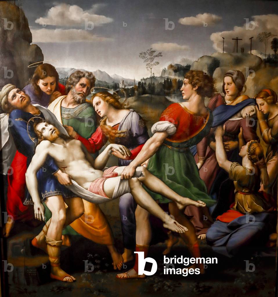 Bild von Gemälde "Ablage" 1507 von Raphael