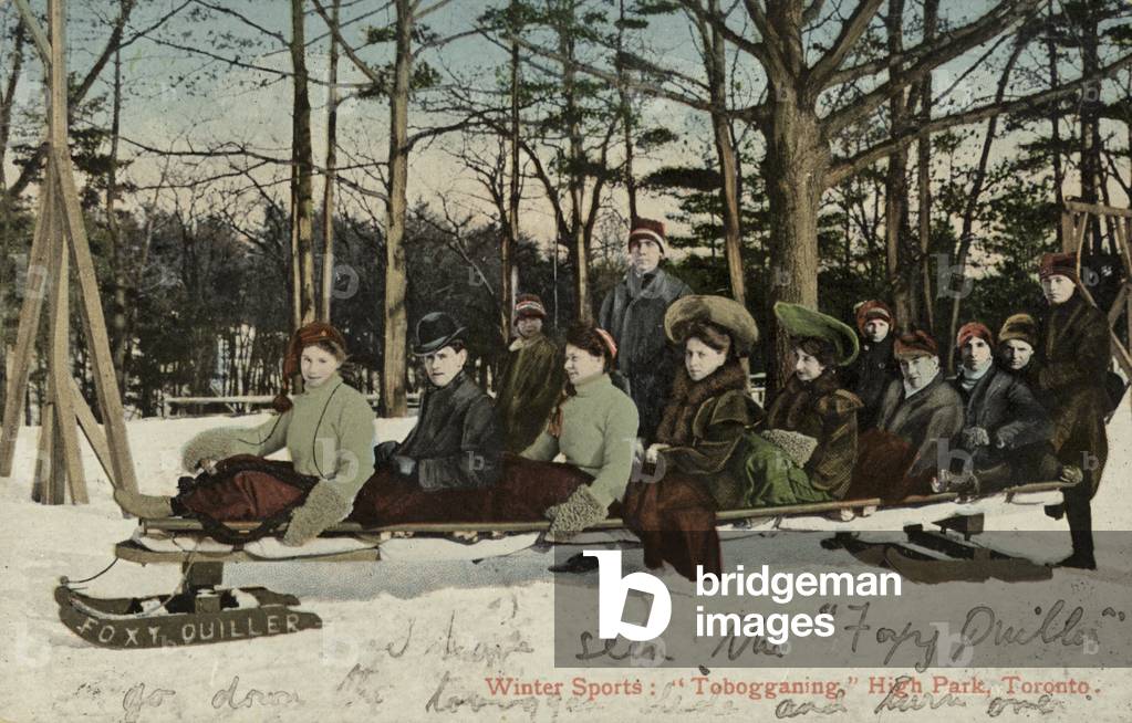 Image de Photographie représentant Tobogganing par Canadian Photographer