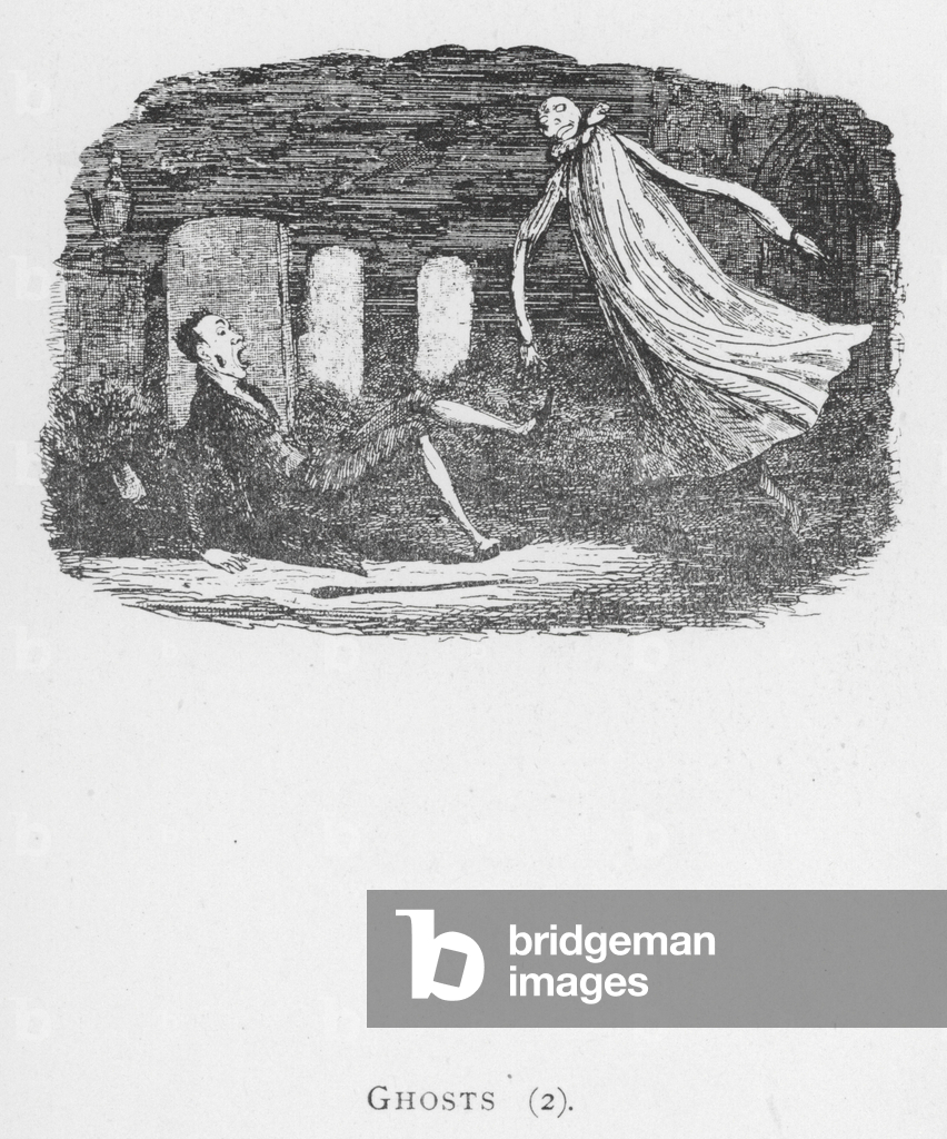 Bild von Gravur "Gespenster (Gravur)" 1801 von George Cruikshank