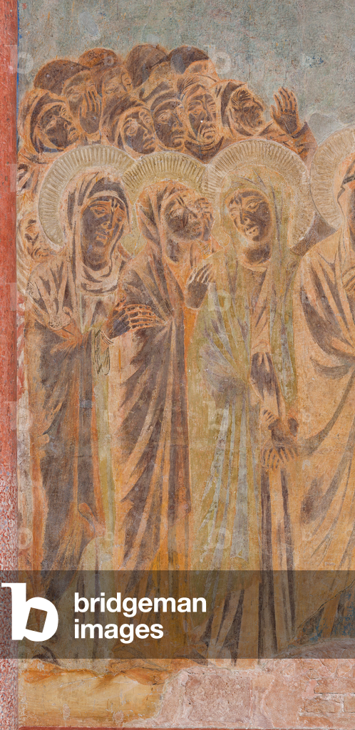Détail avec les femmes pieuses, vers 1277-83 (fresque)
