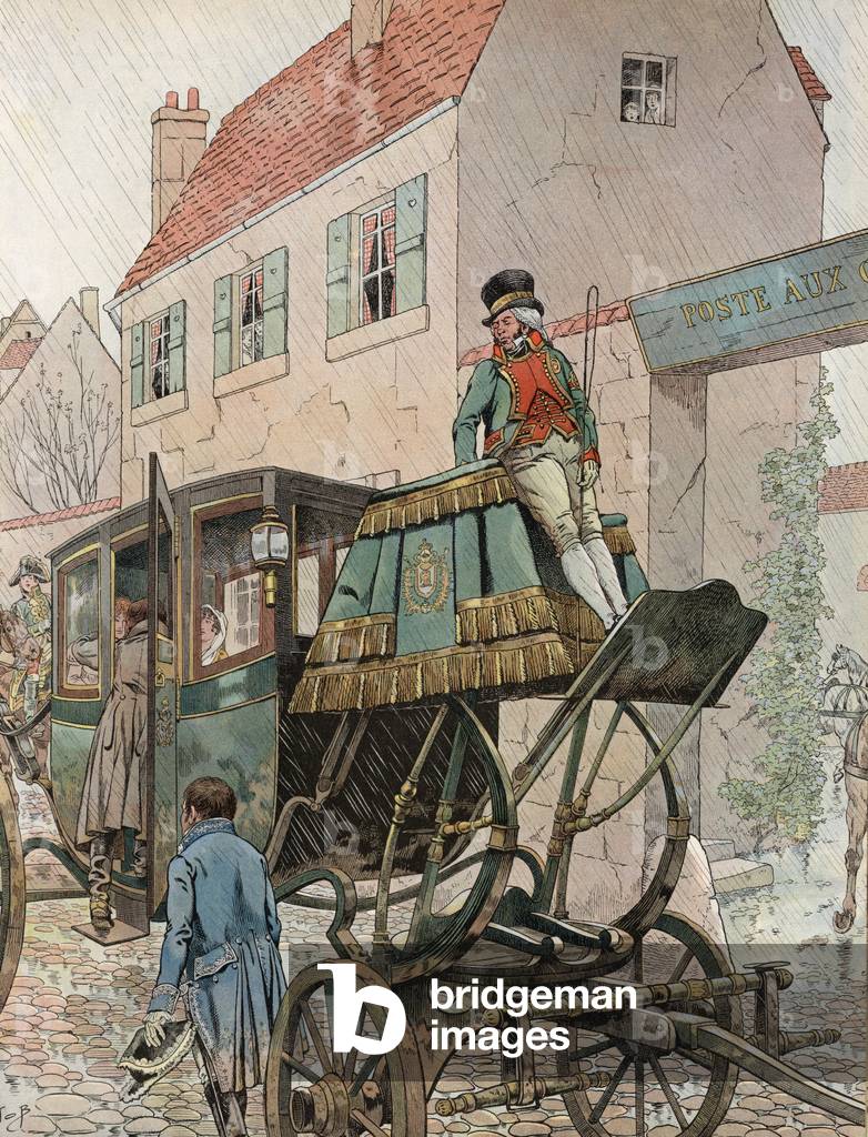 "Napoleone nuovo viaggio imperatrice (colore lito)" di Jacques Job