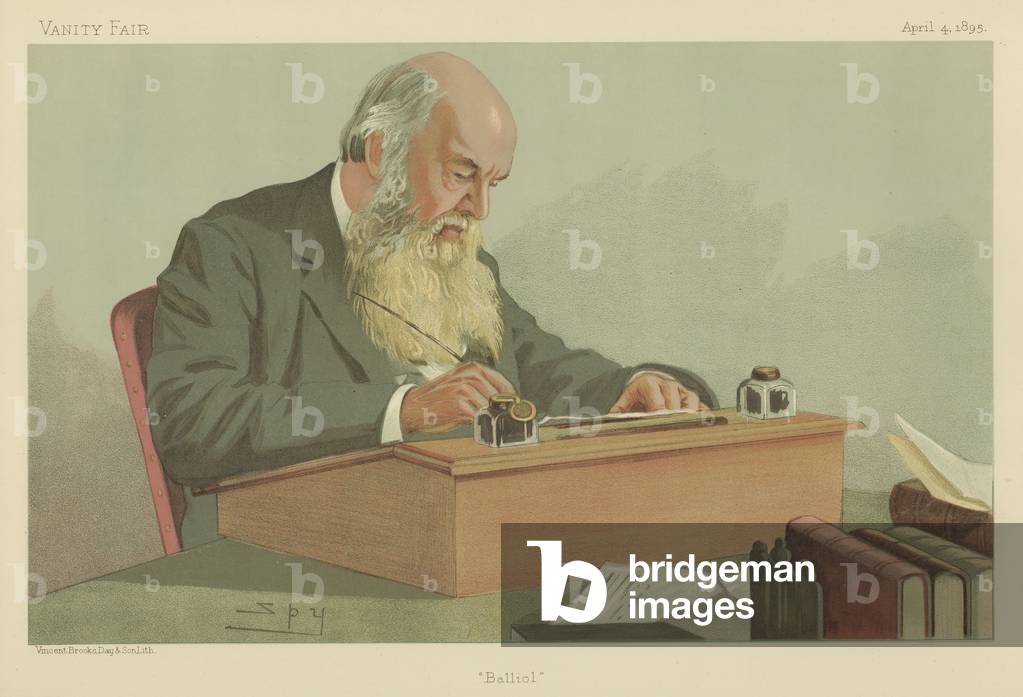 Edward Caird, il Maestro di Balliol (colore lito)