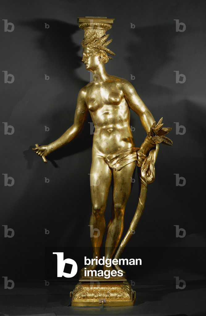Summer, figure for a fountain … (bronze)