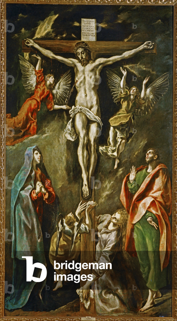 Immagine di Dipinto "La Crocifissione 1597-1600 (dipinto su tela)" di El Greco
