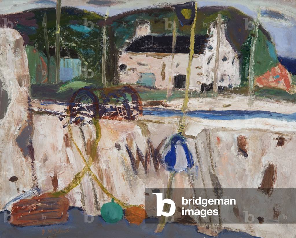 Image de Peinture représentant Salmon Bothy par David McClure