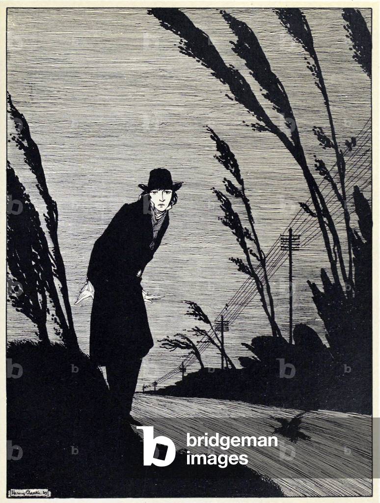 "Tra tutti c'era un Cold White Face" 1920 di Harry Clarke