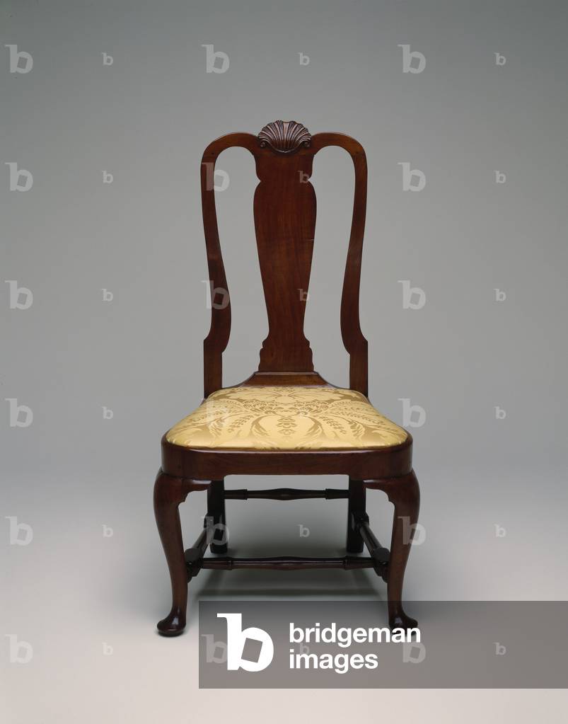 "Beistellstuhl", 1740-1770 von American School