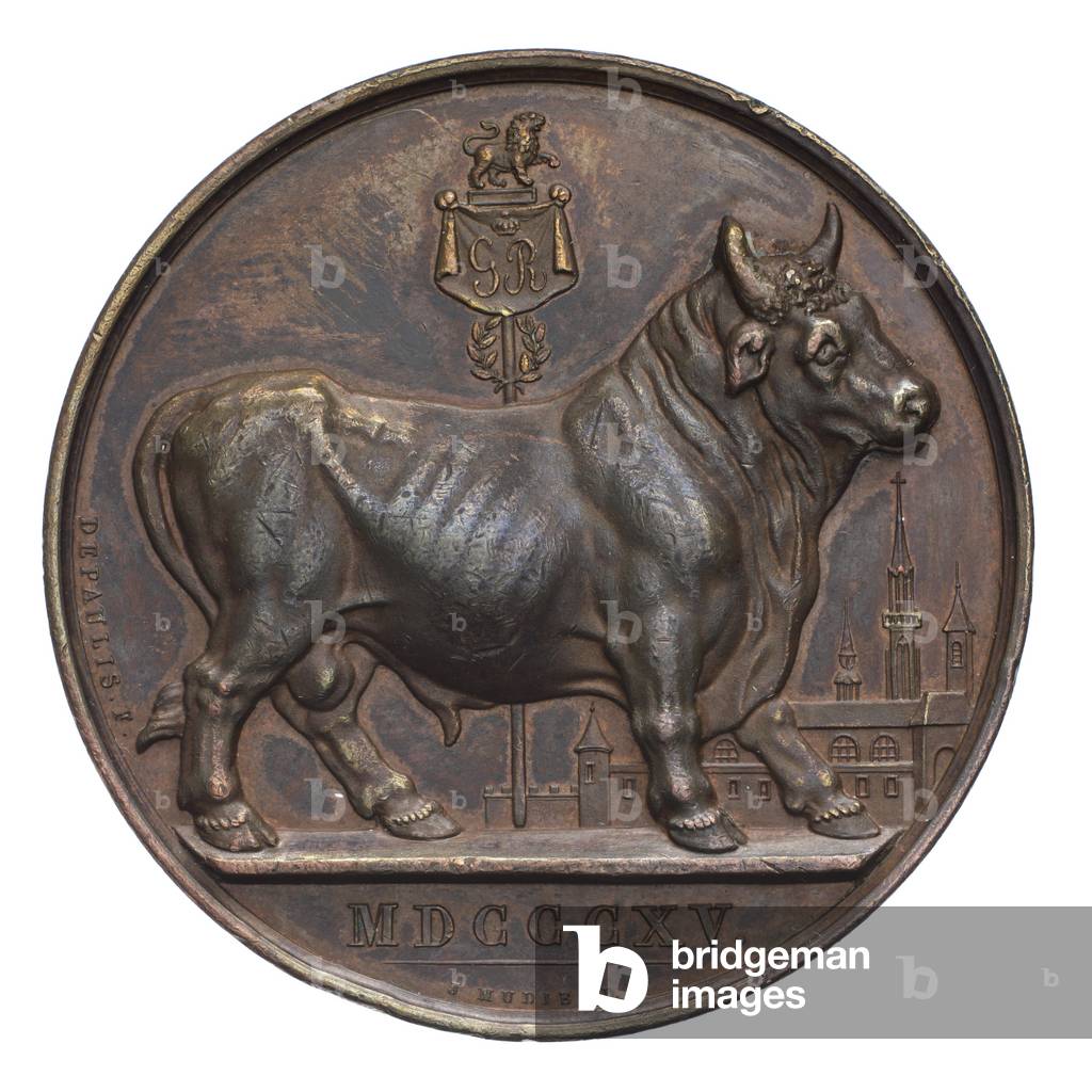 Medal commemorating the British Army in the Netherlands, 1815, 1820 (bronze)