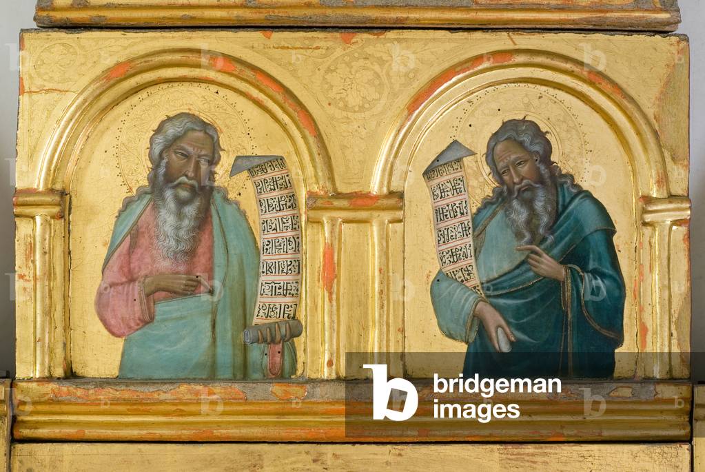 Immagine di Dipinto "Profeti" 1315 di Meo di Guido da Siena