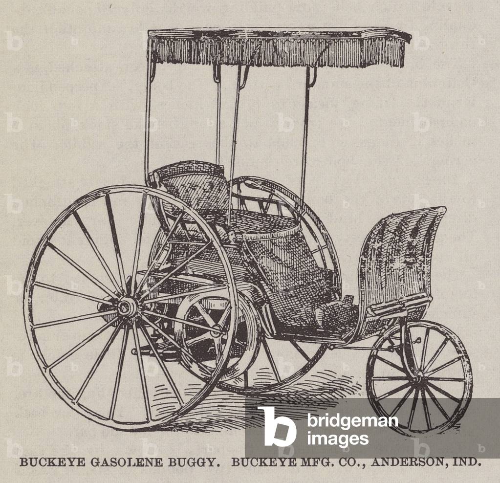 Bild von Druck "Buckeye Benzinbuggy" von American School