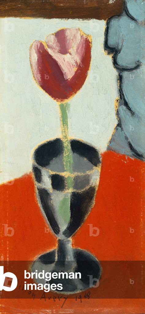 Red Tulip, 1948 (Öl an Bord)