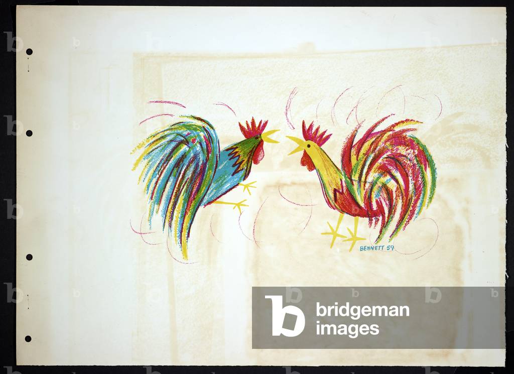 Image of Drawing depicting Untitled by Manuel Bennett