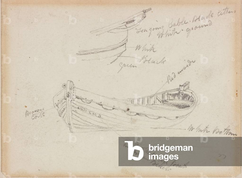 Life Boat (matita su carta)