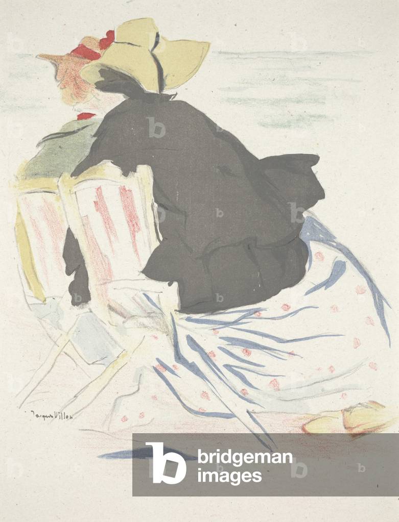 Femmes au bord de la mer, 1907 (litho en couleurs)