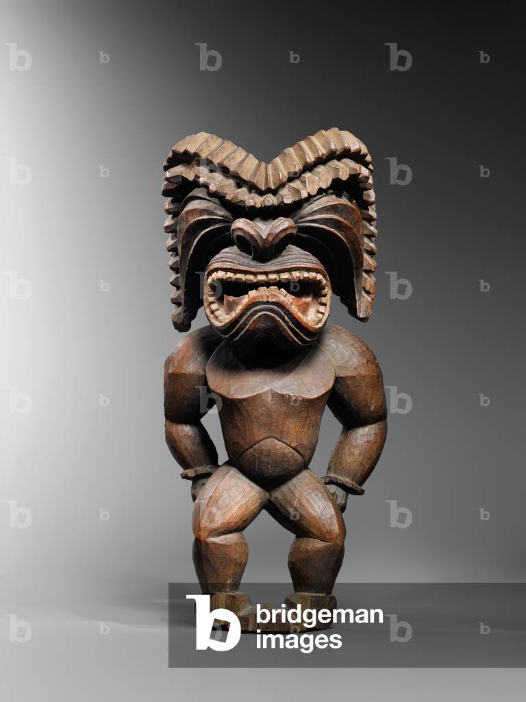 "Hawaiianische Figur im Kona-Stil" 1780 von Hawaiian School