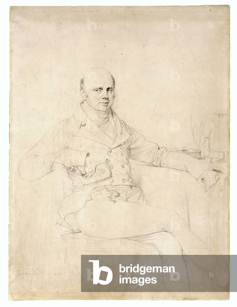 Giovanni Russell, sesto Duca di Bedford, 1815 (grafite su carta)