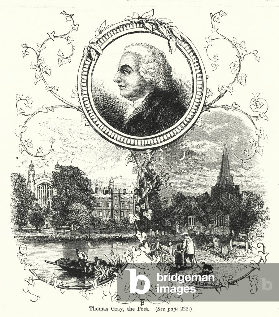 "Thomas Gray" 1801 di English School