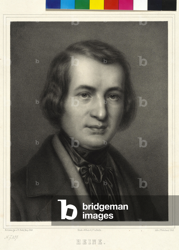Image of Print depicting Heine 1868 by Paul Rohrbach
