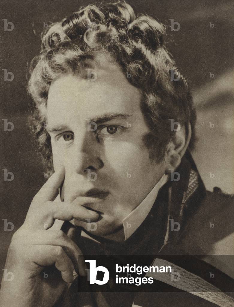 Robert Morley als Prinzregent in Der erste Gentleman, Norman Ginsbury (s/w Foto)